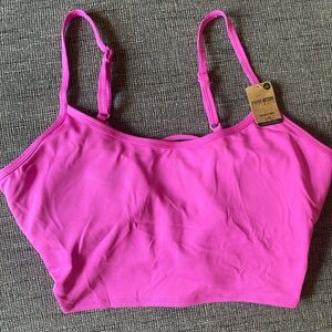 PINK Victoria's Secret Bright Pink Bra Top